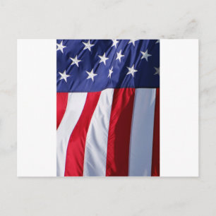 Carte Postale Drapeau USA