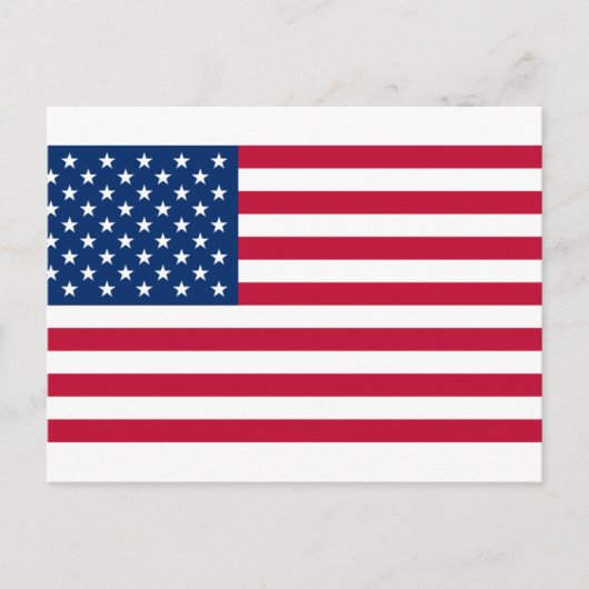 Carte Postale drapeau usa (Devant)