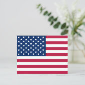 Carte Postale drapeau usa (Debout devant)
