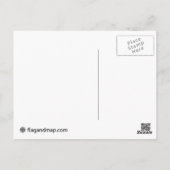 Carte postale drapeau USA (Dos)