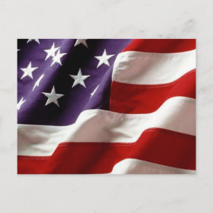 Carte Postale Drapeau USA - Terrain Que J'Aime Design