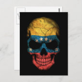 Carte Postale Drapeau vénézuélien sur mesure (Devant / Derrière)