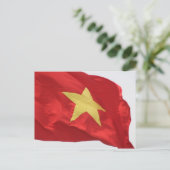 Carte Postale drapeau vietnam (Debout devant)