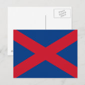 Carte Postale Drapeau Voortrekker (Devant / Derrière)