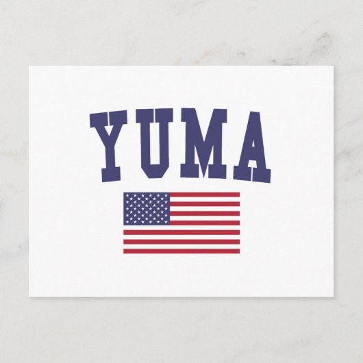Carte Postale Drapeau Yuma US (Devant)