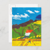 Carte Postale Drapeaux de prière II (Devant / Derrière)