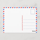 Carte postale "Drapeaux des Etats-Unis" (Dos)