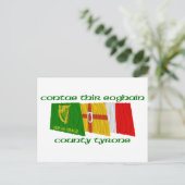 Carte Postale Drapeaux du comté de Tyrone (Debout devant)