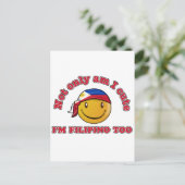 Carte Postale Drapeaux philippins (Debout devant)