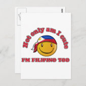 Carte Postale Drapeaux philippins (Devant / Derrière)