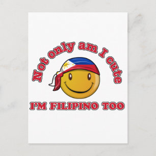 Carte Postale Drapeaux philippins