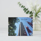 Carte Postale drapeaux rockefeller ny (Debout devant)