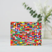 CARTE POSTALE DRAPS DE LA TERRE (Debout devant)