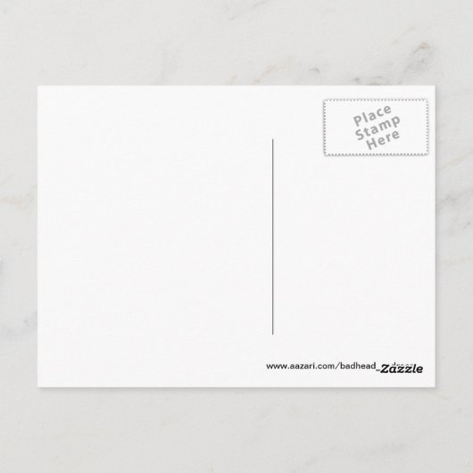 Carte postale Dread Cthulhu (Dos)