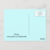 Carte postale Dream (Dos)