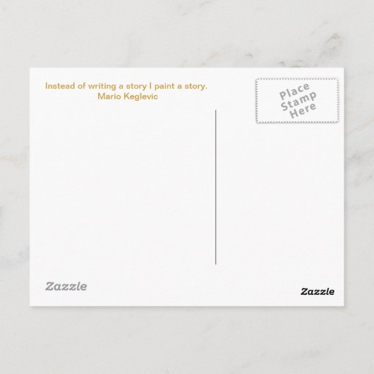 Carte Postale Dream Apple Tree (Dos)