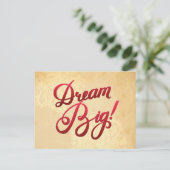 Carte Postale Dream Big Red (Debout devant)