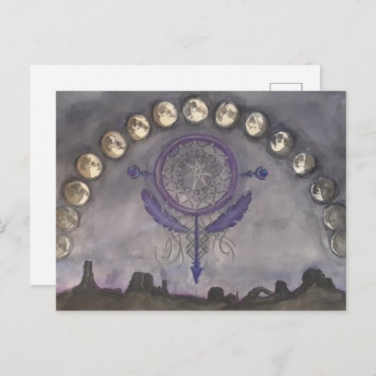 Carte postale Dream Chasing (Devant / Derrière)