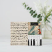 Carte postale Dream de Music Lover (Debout devant)