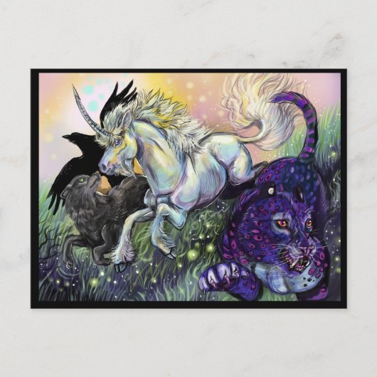 Carte Postale Dream Gaurdians Magie Mystical Art (Devant)