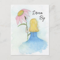 Dream Girl tenant Fleur rose géante