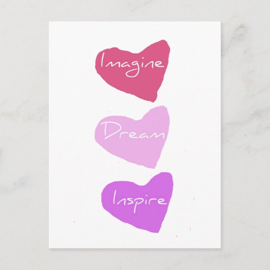 Carte postale Dream Hearts (Devant)