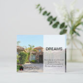 Carte postale Dream Home Immobilier (Debout devant)