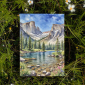 Carte postale Dream Lake du parc national Rocky Mo