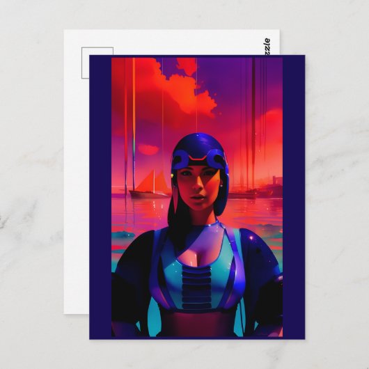 Carte Postale Dream Landing (Devant / Derrière)