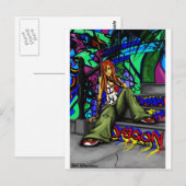 Carte postale 'Dream of the Dragon' (Devant / Derrière)