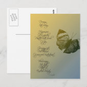 Carte Postale Dream Poem (Devant / Derrière)