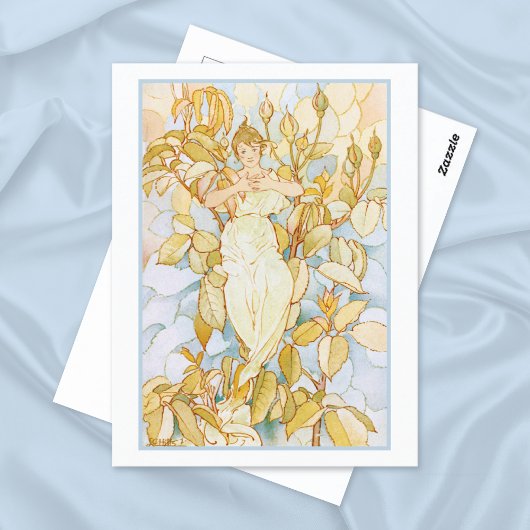 Carte Postale Dream Rose Buds Fairy