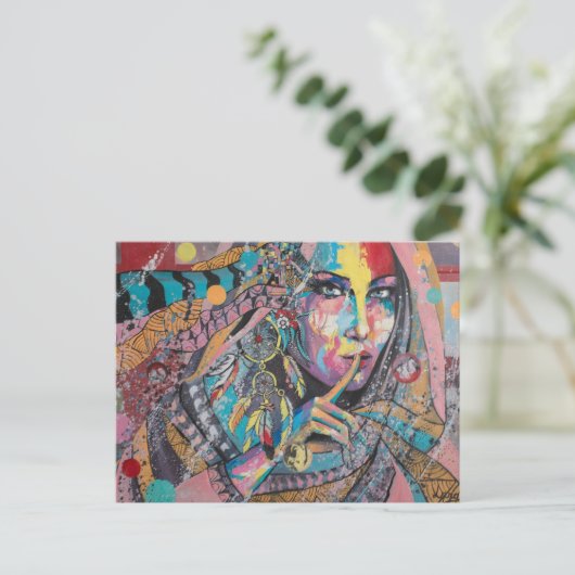 Carte postale DreamCatcher (Debout devant)