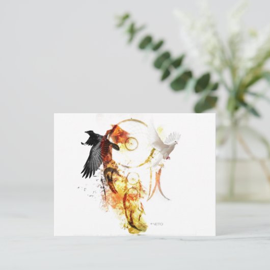 CARTE POSTALE DREAMCATCHER (Debout devant)