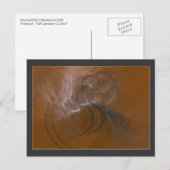CARTE POSTALE DREAMCATCHER ENCHANTÉ (Devant / Derrière)