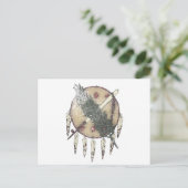 Carte Postale Dreamcatcher fané (Debout devant)
