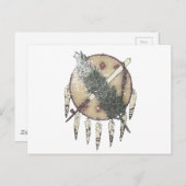 Carte Postale Dreamcatcher fané (Devant / Derrière)