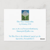 Carte Postale Dreamcatcher Rose bleu (Dos)