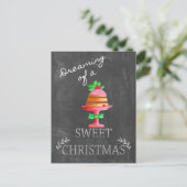 Carte Postale Dreaming of a Sweet Christmas ! (Debout devant)