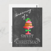 Carte Postale Dreaming of a Sweet Christmas ! (Devant / Derrière)