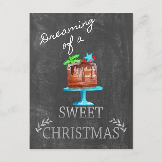 Carte Postale Dreaming of a Sweet Christmas ! (Devant)