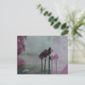 Carte Postale Dreaming Technicolor Palm Trees (Debout devant)