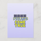 Carte Postale Dreams (Devant)