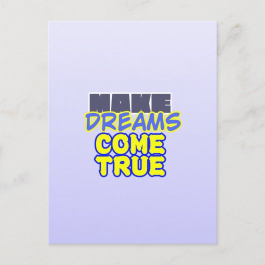 Carte Postale Dreams (Devant)