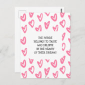 Carte postale Dreams (Devant / Derrière)