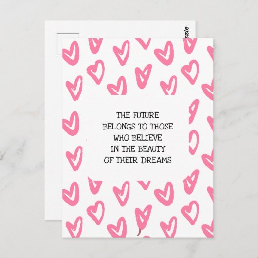 Carte postale Dreams (Devant / Derrière)