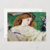 Carte Postale Dreams, c.1861 (w/c, bodycolour and gum over graph (Devant / Derrière)