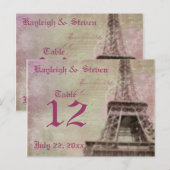 Carte Postale Dreams of Paris Numéro de tableau (Devant / Derrière)