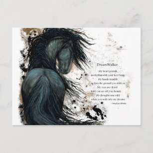 Carte postale DreamWalker Horse par Bihrle