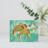 Carte postale Dreamy Camels (Debout devant)